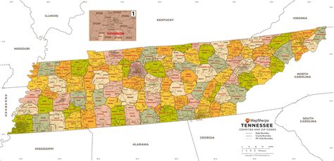 The Neighborhoods Within Mascot Tennessee's Zip Code